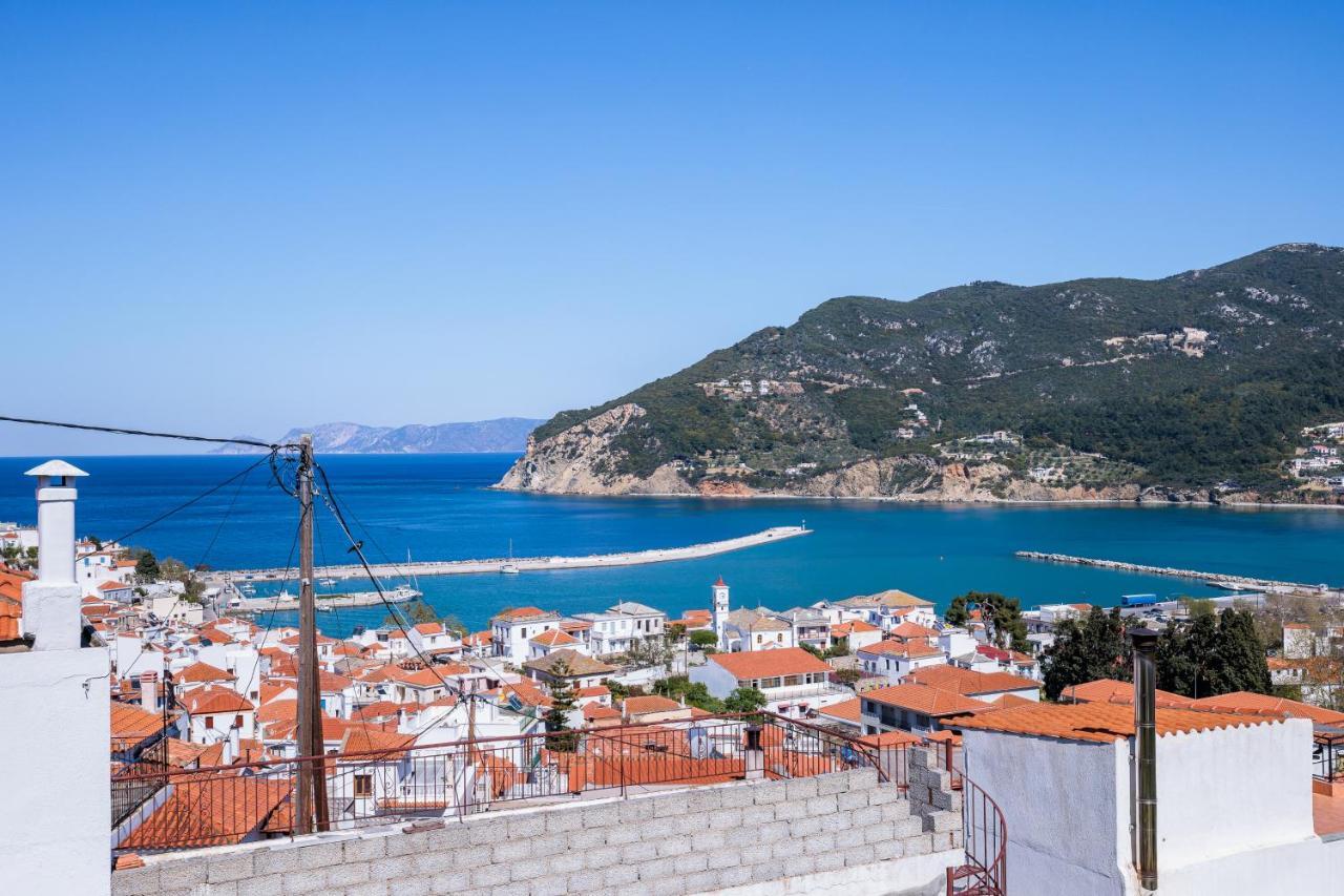 Lina Apartments Skopelos Dış mekan fotoğraf